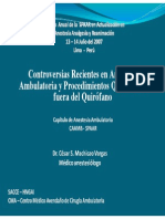 17 Anestesia Ambulatoria en Adultos