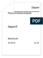 (Spanish) Datapanel 20 Manual Del Usuario GFK-1812A-SP