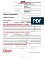 Claim Form