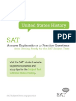 SAT II US History