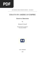 Download Essays on American Empire by Michael S Rozeff by michael s rozeff SN19938012 doc pdf