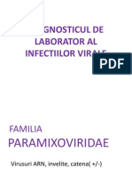 Diagnosticul de Laborator Al Infectiilor Virale