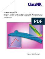 Guidelines For Ultimate Hull Girder Strength Assessment