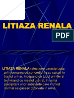 Litiaza Renala