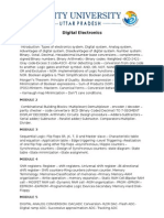 BSC It Syllabus Semester 1