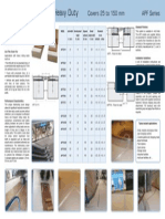 Heavy Duty Aluminium Floor Flush System