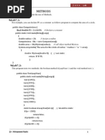 Javalab - 7 Methods: Final Double PI 3.14159