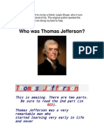 Who Was Thomas Jefferson?