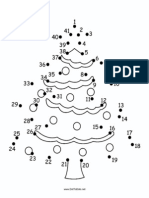 Christmas Tree Dot to Dot
