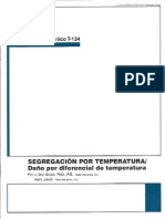 Segregación  de pavimentos por Temperatura