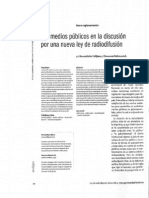 2009 - Revista Trampas - Califano y Rabinovich_Los medios públicos en la discusión por una nueva ley