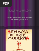 Trabalho de História