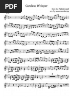 Careless Whisper Tenor Sax