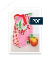 Oilcloth Lunch Bag Tutorial