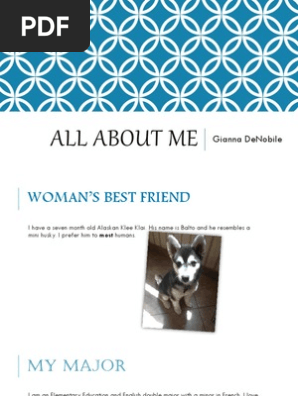 All About Me