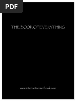 The Book Of Everything Periander A Esplana Pdf God The Father Heaven