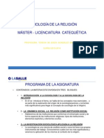 Sociologia de La Religión PDF