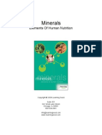 1207 Minerals Elements of Human Nutrition Guide