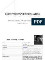 Escritores Venezolanos
