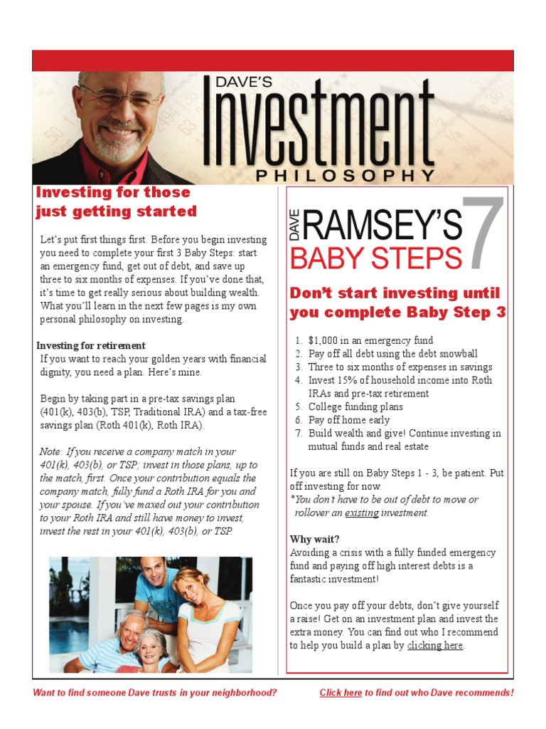 Dave Ramsey Investment Calculators