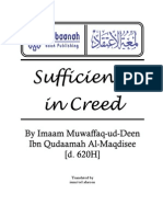 Sufficiency in Creed Al Maqdisee 