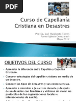 Curso de Capellan Cristiana en Desastres