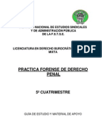 Practica Forense de Derecho Penal