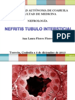 Nefritis Intersticial Tubular . - Ana Laura Flores 5a