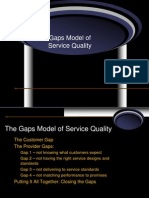 Ch 2 GAPS MODEL of Service Quality2