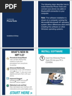 Motorola Phone Tools v5 Installation and Setup