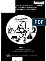 Penelitian Dan Pengembangan Aplikasi Isotop Dan Radiasi: Risalah Pertemuan Ilmiah