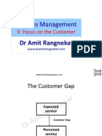 Services Management: 3-Focus On The Customer