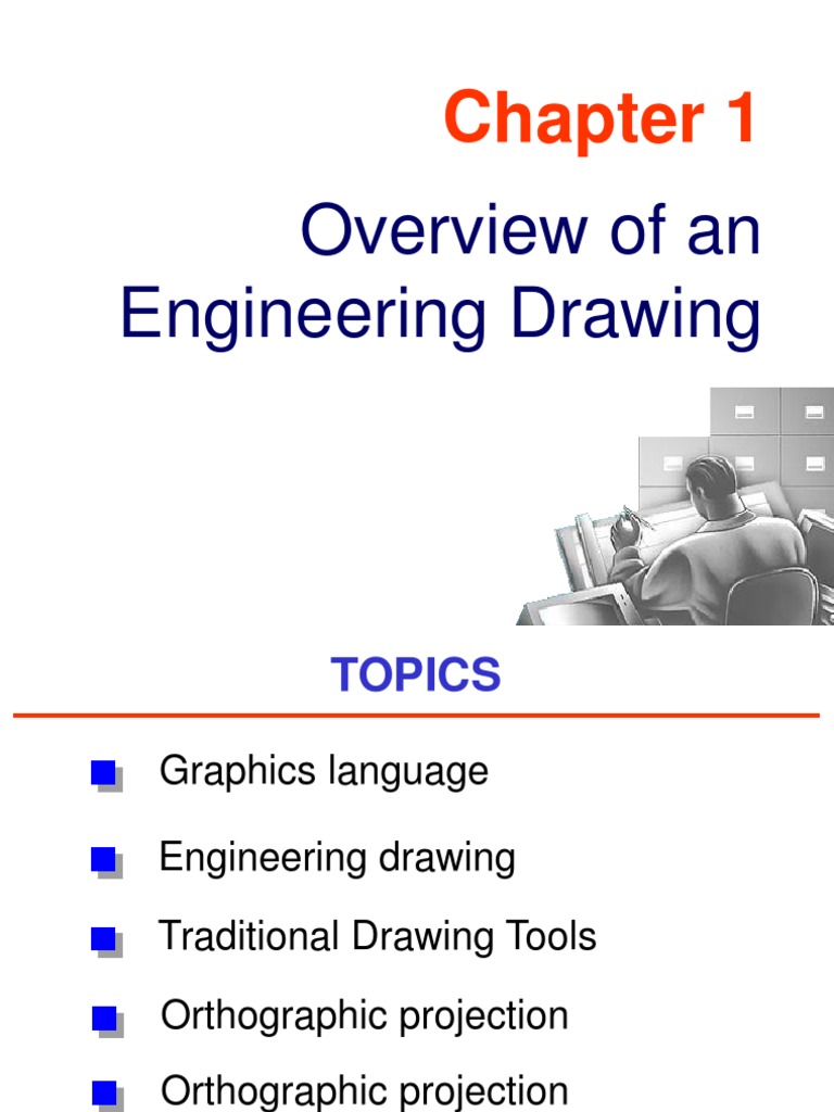Overview of An Engineering Drawing | PDF | Technical Drawing | Drawing