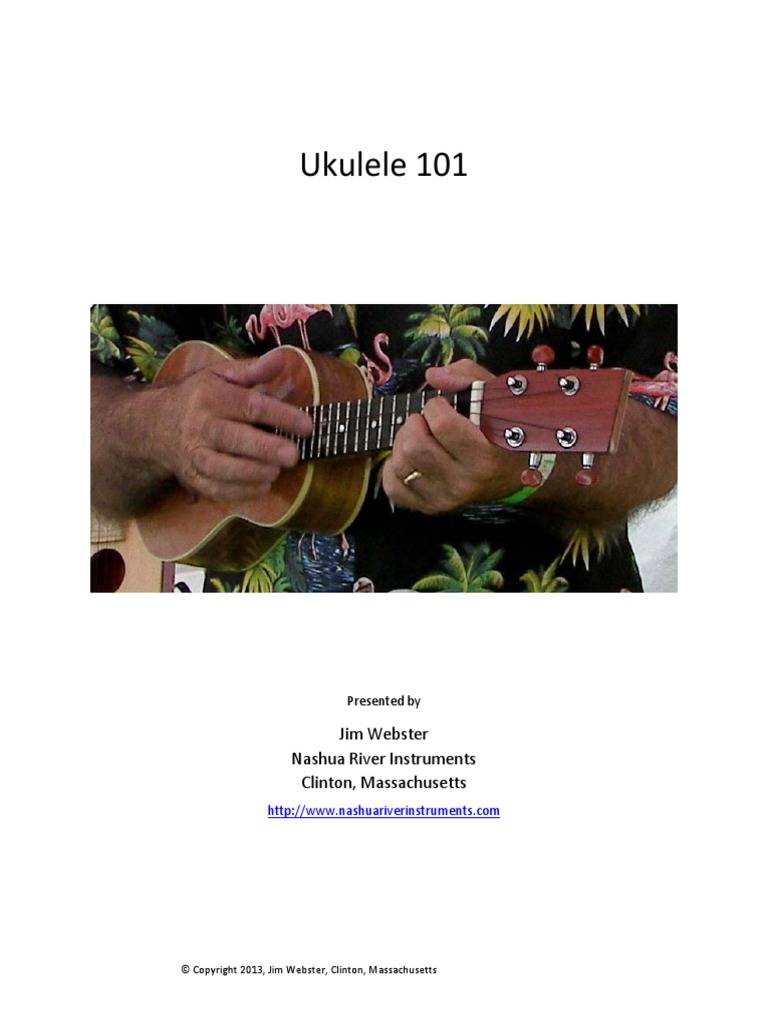 Ukulele 101 Jim ster Nashua River Instruments Clinton
