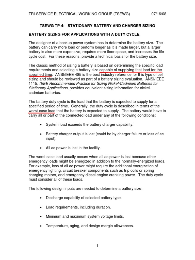 Battery Calculations Pdf Battery Electricity Rechargeable Battery