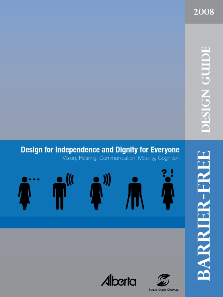 Barrier-free design guide #1