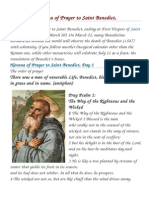 BOOK Novena of Prayer To Saint Benedict