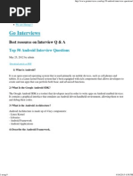 Download Top 50 Android Interview Questions by luongbeta SN199555229 doc pdf