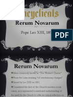 Rerum Novarum: Pope Leo XIII, 1891