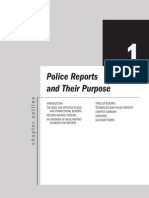Police Reports and Their Purpose