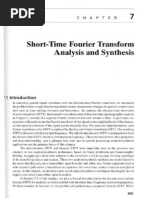 Short-Time Fourier Transform Analysis and Synthesis: P T E R