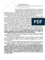 Recomandarea Nr. 12 Privind Cuantumul Taxei de Stat La Depunerea Cererii de Chemare În Judecată În Litigiile de Reparare A Prejudiciului Moral-1