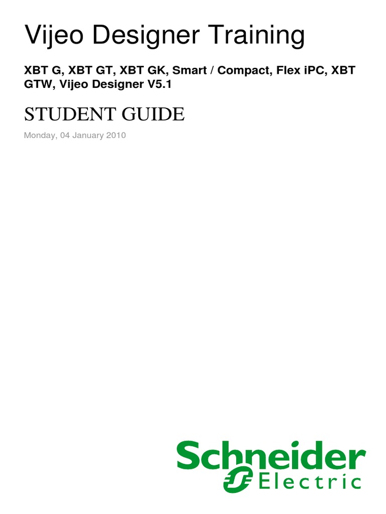 Vijeo designer software