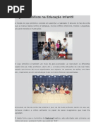 Jogos simbólicos na Educação Infantil