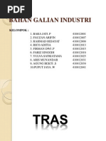 Download Bahan Galian Industri Tras by bodongkempes SN199567373 doc pdf