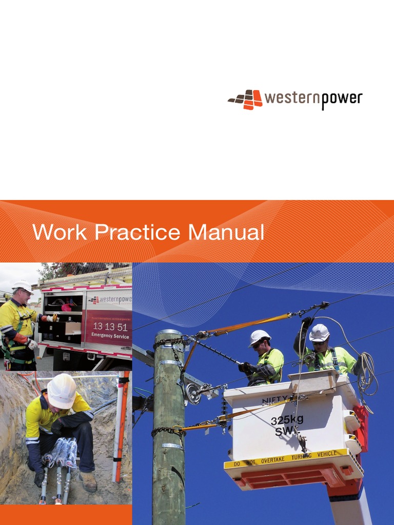 Work Practice Manual - Western Power | PDF | High Voltage | Electrical  Substation