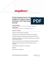 Polish Banking Sector Outlook 2014: Brighter Prospects Ahead As Economic and Operating Pressures Recede