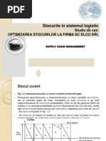 Stocurile in Sistemul Logistic + Studiu de Caz