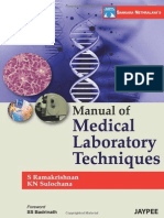Sankara Nethralaya's Manual of Medical Laboratory Techniques