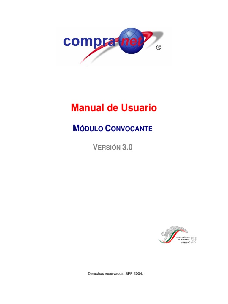 Manual Del Usuario Programa de computadora Archivo de